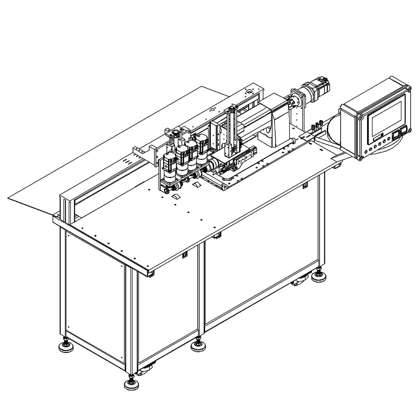AI 기반 자동차 바닥매트 자동 재봉 로봇 솔루션